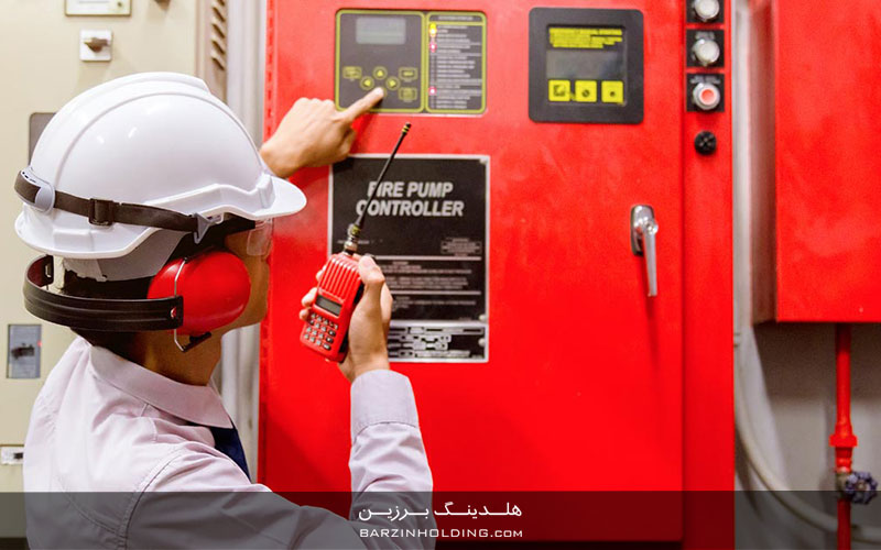 سیستم آتش نشانی تجاری