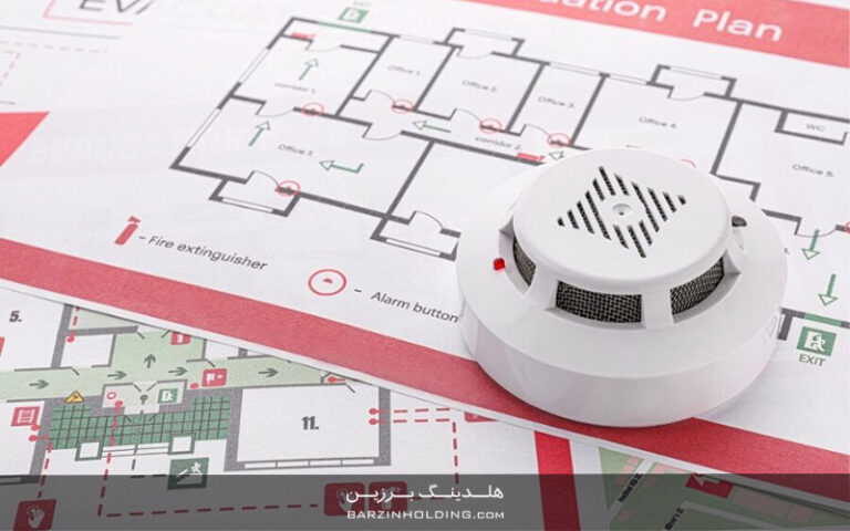 آتش سوزی ساختمان