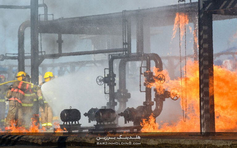 آتش سوزی صنایع