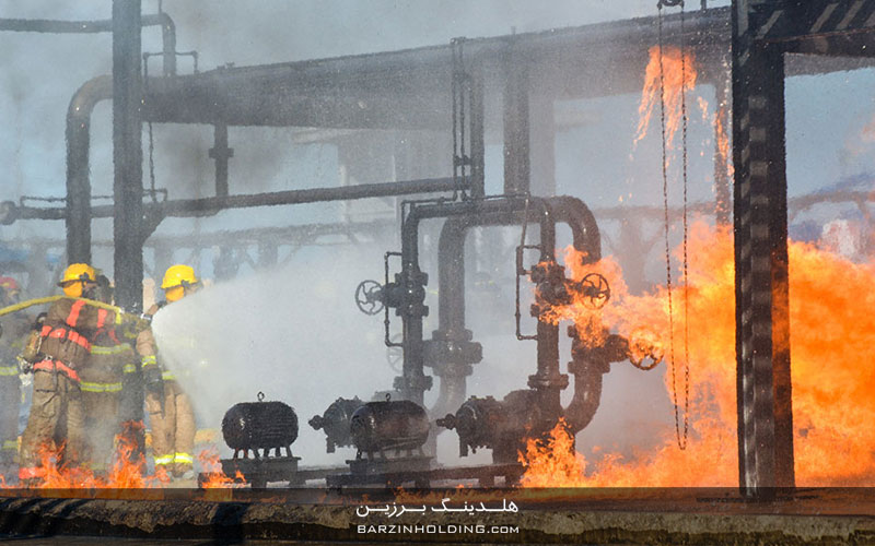 آتش سوزی صنایع